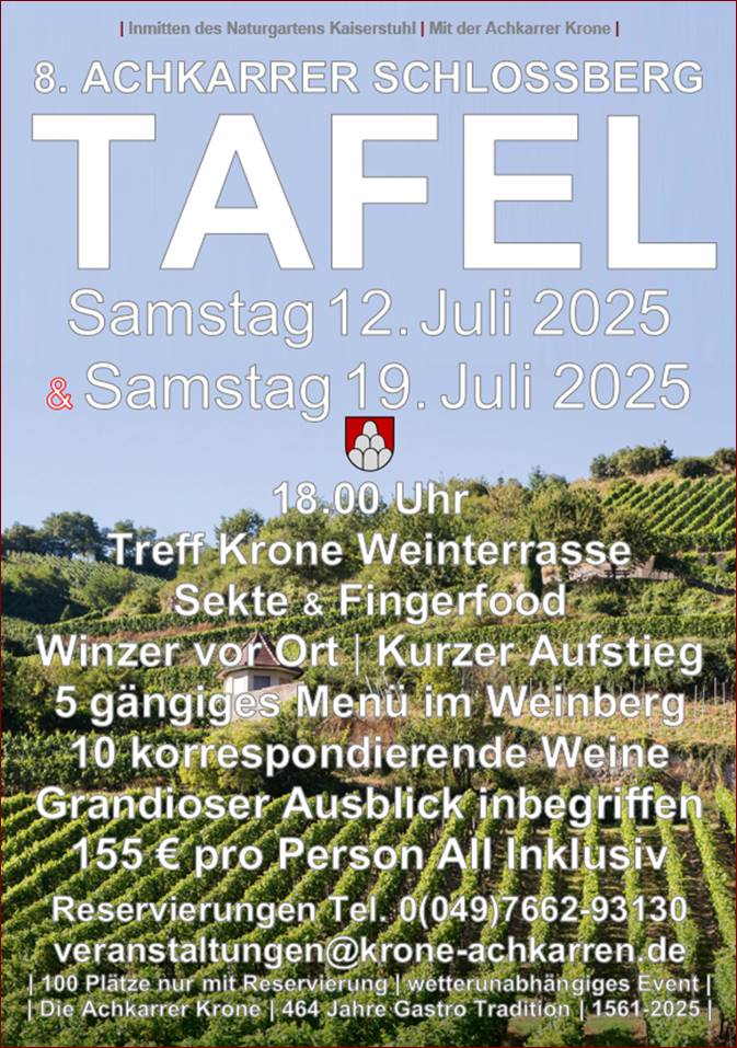 Tafel Teil 1 und 2