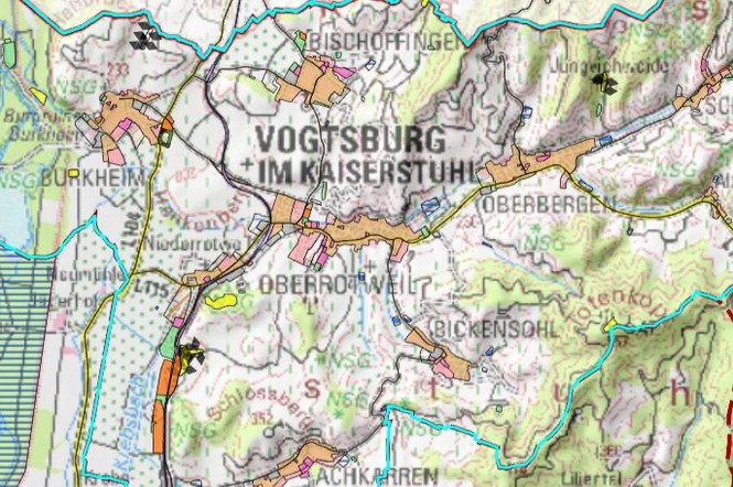 Flächennutzungsplan Stadt Vogtsburg