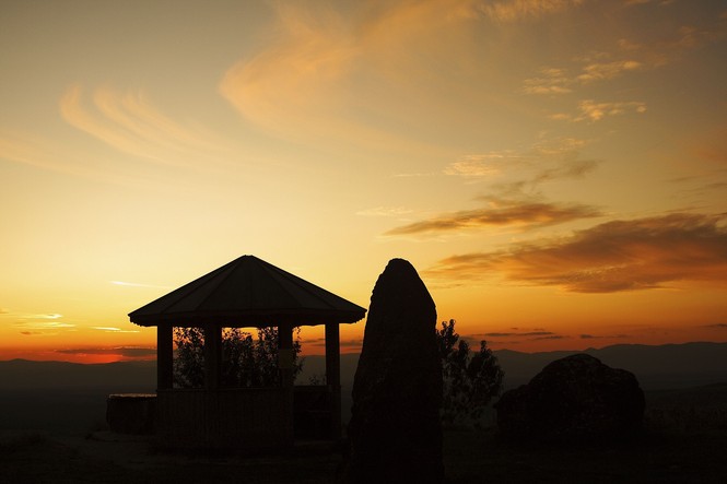 Mondhalde Abendstimmung Vogtsburg-Oberrotweil